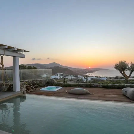 Exquisite Mykonos | Belvedere | 5 Bedrooms | Private Pool With Stunning Sea Views | Outdoor Lounge & Dining Area | Bbq |