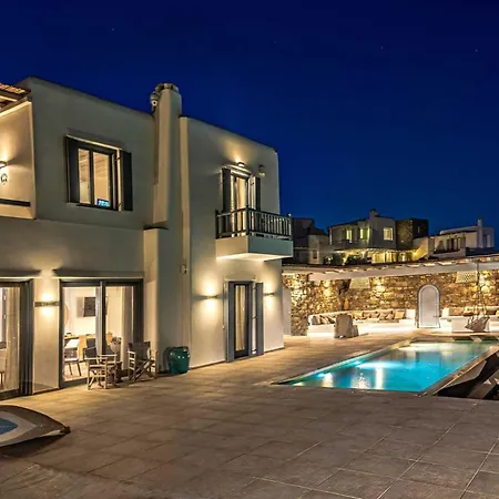 Exquisite Mykonos | Belvedere | 5 Bedrooms | Private Pool With Stunning Sea Views | Outdoor Lounge & Dining Area | Bbq | * Kalafatis