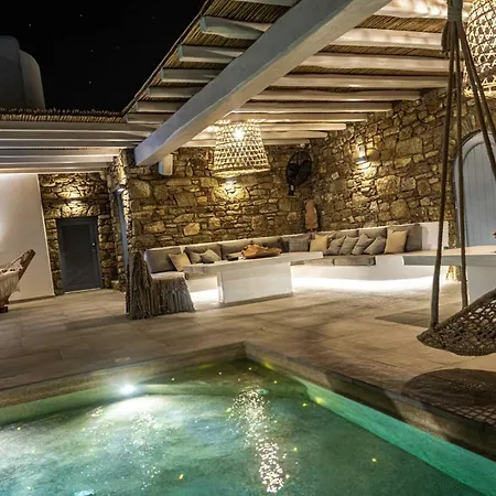Exquisite Mykonos | Belvedere | 5 Bedrooms | Private Pool With Stunning Sea Views | Outdoor Lounge & Dining Area | Bbq | Villa