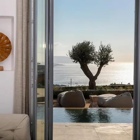 Exquisite Mykonos | Belvedere | 5 Bedrooms | Private Pool With Stunning Sea Views | Outdoor Lounge & Dining Area | Bbq | *