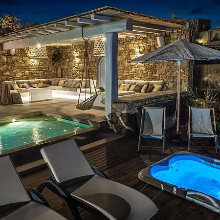 Exquisite Mykonos | Belvedere | 5 Bedrooms | Private Pool With Stunning Sea Views | Outdoor Lounge & Dining Area | Bbq | Villa