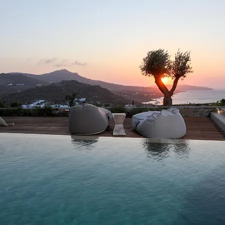 Villa Exquisite Mykonos | Belvedere | 5 Bedrooms | Private Pool With Stunning Sea Views | Outdoor Lounge & Dining Area | Bbq |