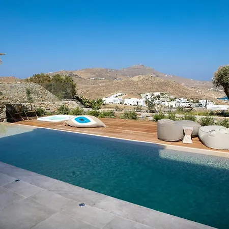Exquisite Mykonos | Belvedere | 5 Bedrooms | Private Pool With Stunning Sea Views | Outdoor Lounge & Dining Area | Bbq | * Kalafatis