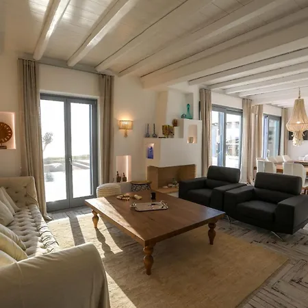 Exquisite Mykonos | Belvedere | 5 Bedrooms | Private Pool With Stunning Sea Views | Outdoor Lounge & Dining Area | Bbq |