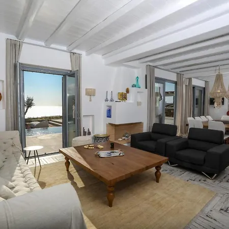 Exquisite Mykonos | Belvedere | 5 Bedrooms | Private Pool With Stunning Sea Views | Outdoor Lounge & Dining Area | Bbq | *