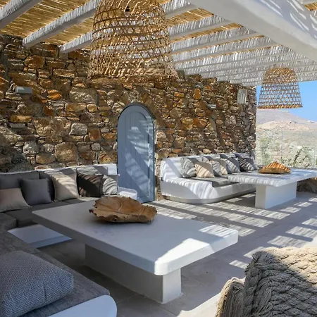 Exquisite Mykonos | Belvedere | 5 Bedrooms | Private Pool With Stunning Sea Views | Outdoor Lounge & Dining Area | Bbq | Villa