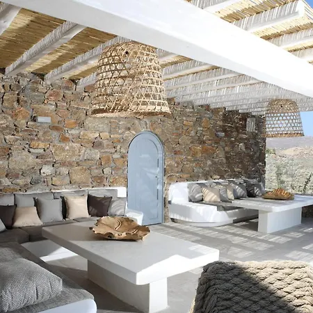 Villa Exquisite Mykonos | Belvedere | 5 Bedrooms | Private Pool With Stunning Sea Views | Outdoor Lounge & Dining Area | Bbq |
